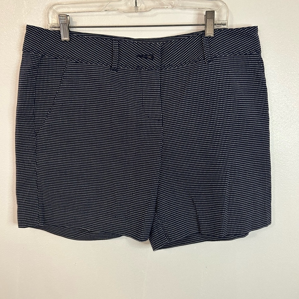The Limited Navy Blue And White Shorts